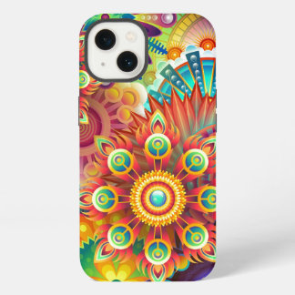 Vibrant Abstract iPhone 13 Hoesje