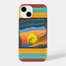 Vibrant Abstract Landscape