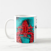 Vibrant Abstract Lobster Mug Koffiemok (Links)