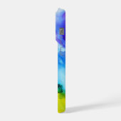 Vibrant Abstract Multicolor Modern Art Phone Case (Côté gauche)