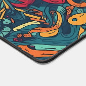 Vibrant Abstract Oceanic Currents (Coin)