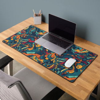 Vibrant Abstract Oceanic Currents