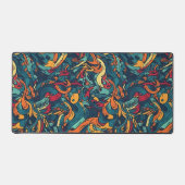 Vibrant Abstract Oceanic Currents (Recto)