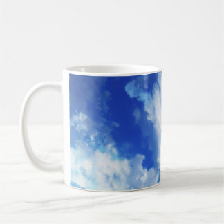 Vibrant Abstract Sky Koffiemok