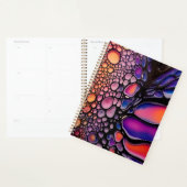 Vibrant Abstrait Liquid Art Fusion (Devant avec enveloppe)