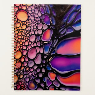 Vibrant Abstrait Liquid Art Fusion