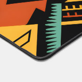 Vibrant African Pattern Bureaumat (Hoek)