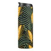 Vibrant African Pattern Thermosbeker (Geroteerd rechts)