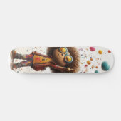 Vibrant Afro Joy - Artistiek Ontwerp Skateboard (Horizontaal)