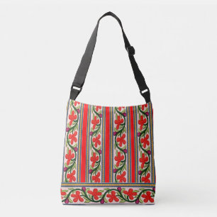 Vibrant Art-Inspired Crossbody Bag – vet, kleurrij Tas