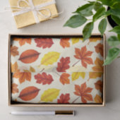 Vibrant Autumn Leaves Tissuepapier (Geschenk)