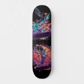 Vibrant Basketball Victory Graphic Pro Skateboard  (Voorkant)