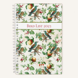 Vibrant Birds and Fruit Notitieboek