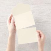 Vibrant Birthday Party Seamless Pattern All In One Uitnodiging (Uittrekbaar)