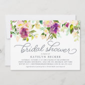 Vibrant Bloom Bridal Shower Kaart (Voorkant)