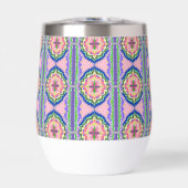 Vibrant Bloom Kaleidoscope: Pink & Emerald Mandala (Avant)