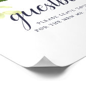 Vibrant Bloom Weddenschap Poster (Hoek)