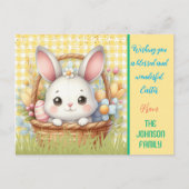 Vibrant Bonne Pâques en Carte postale arrière - pl (Devant)