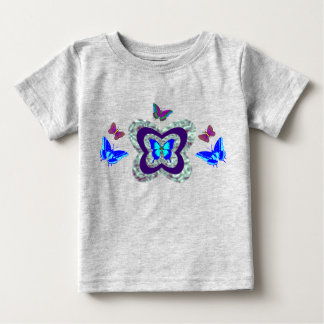 Vibrant Butterflies Toddler en Baby T-shirt