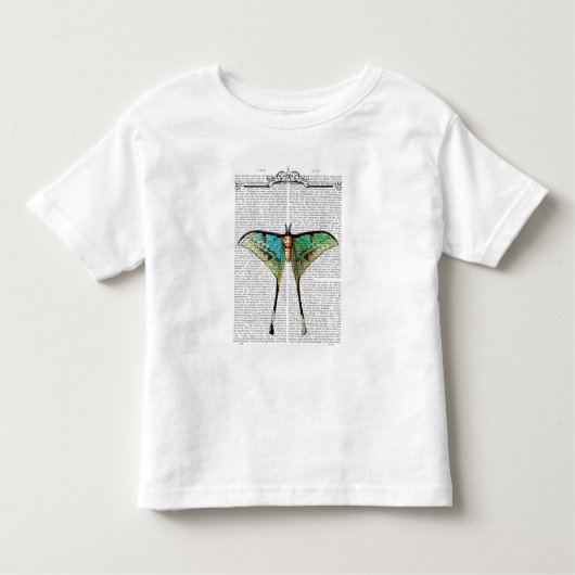 Vibrant Butterfly Kinder Shirts (Voorkant)