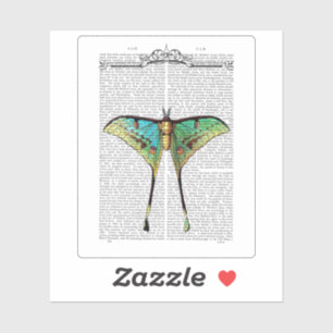 Vibrant Butterfly Sticker