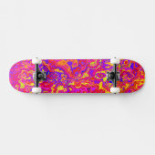 Vibrant Camo Skateboard (Horizontaal)