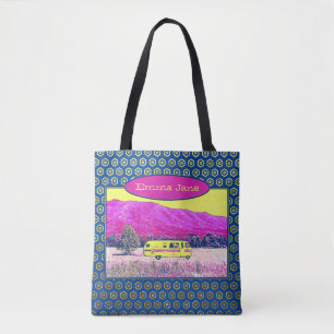 Vibrant  Camper Van Travel Draagtas
