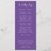 Vibrant Casual magenta Violet Yellow Programma (Achterkant)