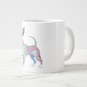 Vibrant Chihuahua Giant Mug (Devant droit)