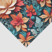 Vibrant Christmas-themed Tissuepapier (Detail)