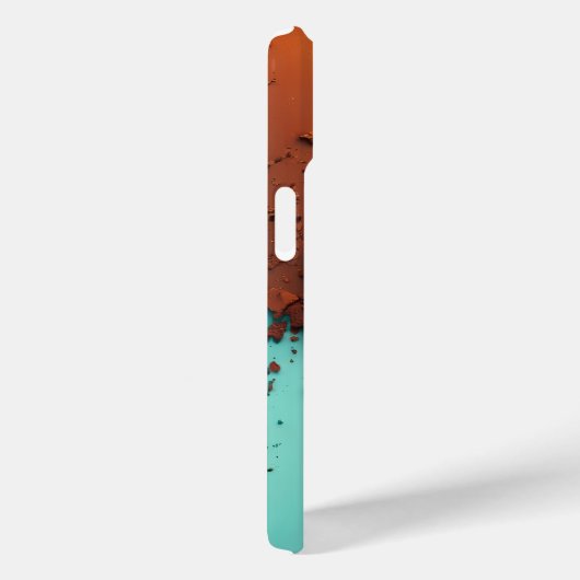 Vibrant Color Block iPhone case (Achterkant / Rechts)