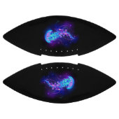 Vibrant Color Glowing Jellyfish American Football (Panelen)