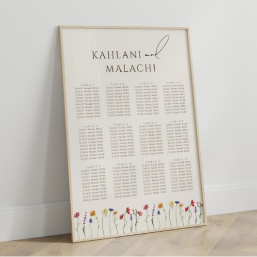 Vibrant coloré Fleur sauvage moderne tableau de si