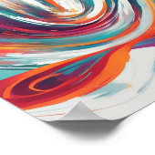 Vibrant Colorful Artistic Poster Mur Art (Coin)