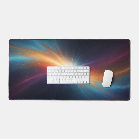 Vibrant Cosmic Supernova Explosion Abstract Space Bureaumat (Keyboard & Muis)
