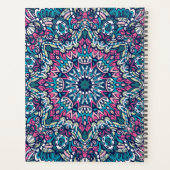 Vibrant couleur Mandala Motif Boho Hippie Imprimer (Dos)