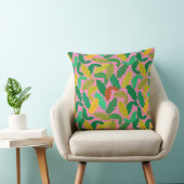 Vibrant Coussin Tropical Coussin rose clair (Chaise)