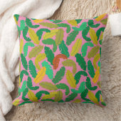 Vibrant Coussin Tropical Coussin rose clair (Couverture)