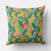 Vibrant Coussin Tropical Coussin rose clair (Verso)
