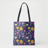 Vibrant Desert Bloom Wellness Sac fourre-tout (Devant)