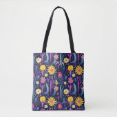 Vibrant Desert Bloom Wellness Sac fourre-tout (Devant)