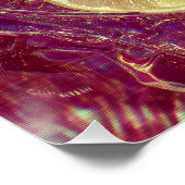 Vibrant Dragon Fruit Lemon Bowl Perfect Poster (Hoek)