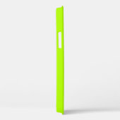 Vibrant Electric Lime Green Ready om aan te passen Case-Mate iPhone Case (Achterkant / Rechts)