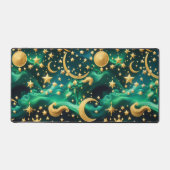 Vibrant Emerald Celestial Moon for Creative (Recto)