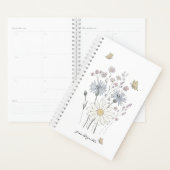 Vibrant field of wildflowers  planner (Display)