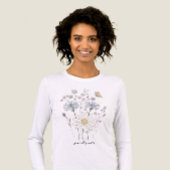 Vibrant field of wildflowers Tri-Blend shirt