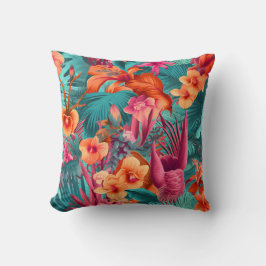 Vibrant Floral Beauty Tropical Interior Kussen