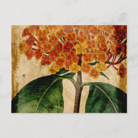 Vibrant Floral I Briefkaart (Voorkant)