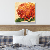 Vibrant Floral III Canvas Afdruk (Insitu (Slaapkamer))