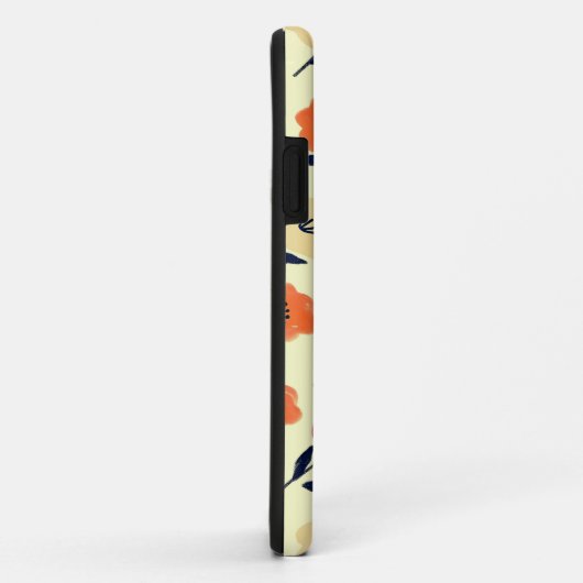 Vibrant Floral Pattern Case-Mate iPhone Case (Achterkant/rechts)